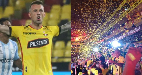 El hijo de Damián Díaz ilusiona a los hinchas de Barcelona SC porque ha empezado a dar sus primeros pasos en el fútbol