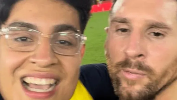 El hincha que molestó a Lionel Messi será sancionado