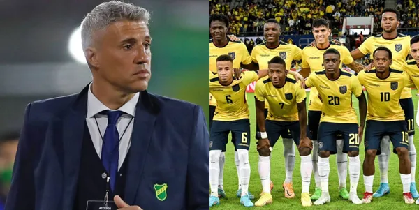 El histórico delantero de Argentina se rindió a los pies de la Selección Ecuatoriana