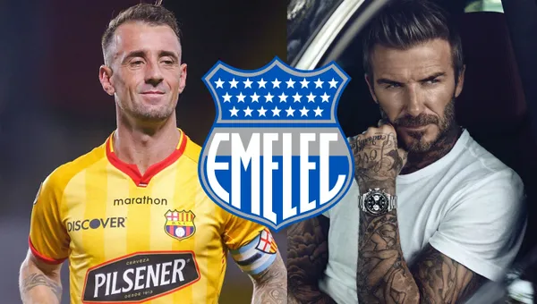El histórico jugador de Emelec pudo fichar a David Beckham en su tiempo