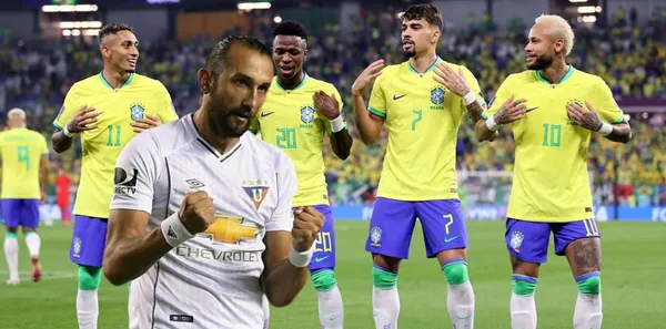 El homenaje de Brasil a Hernán Barcos