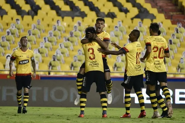 El “Ídolo” golea a Macará y se pone a punto para el clásico del astillero