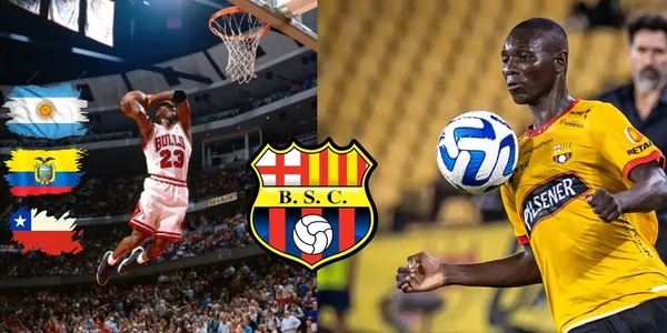 El increíble brinco que dio Janner Corozo en el Monumental