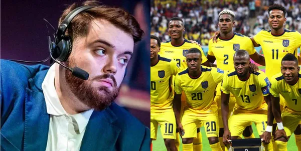 El influencer español, Ibai Llanos se emocionó con la victoria de la Selección Ecuatoriana