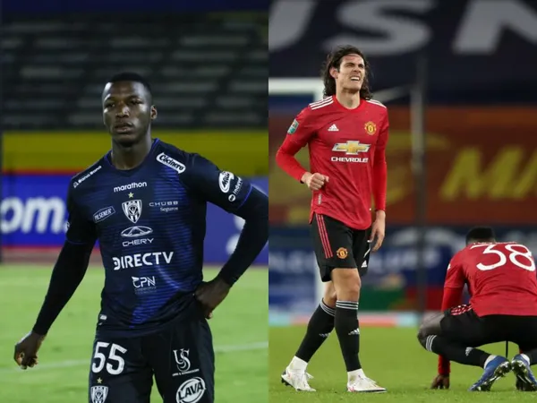 El joven jugador ecuatoriano no jugará en el Manchester United