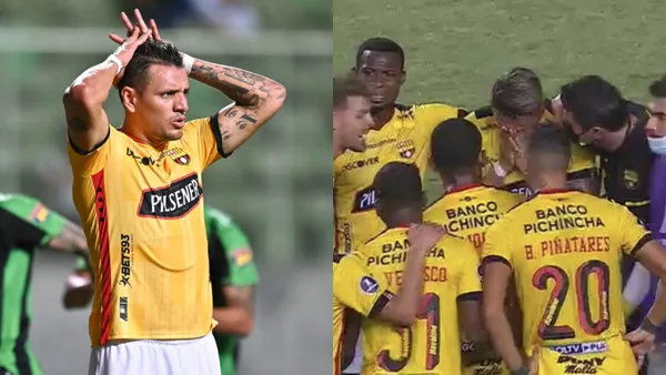 El jugador no aguantó al ver a su compañero llorando y también se le vinieron las lágrimas