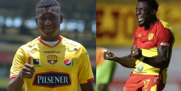 El jugador de Aucas le dio una lección a Jhon Jairo Cifuente
