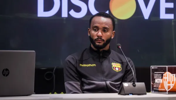 El jugador de Barcelona SC fue parte del blooper de la jornada con Barcelona SC