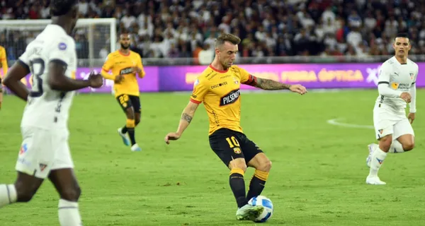 El jugador de Barcelona SC habló sobre el invicto que aún pregonan en Liga de Quito