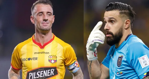 El jugador de Barcelona SC se llevó la peor parte tras los errores de Galíndez