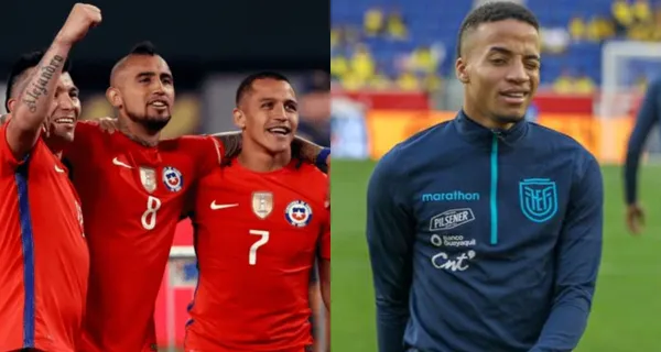 El jugador de Chile que considera justa la clasificación de Ecuador, para sorpresa de todos