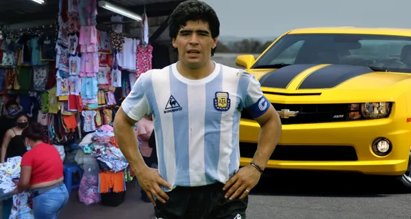 El jugador confesó que era uno de los consentidos de Maradona y por eso hizo una fortuna en México