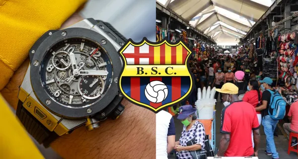 El jugador confesó que para ganarse la vida vendía zapatos y ropa de la Bahía a los jugadores de Barcelona SC