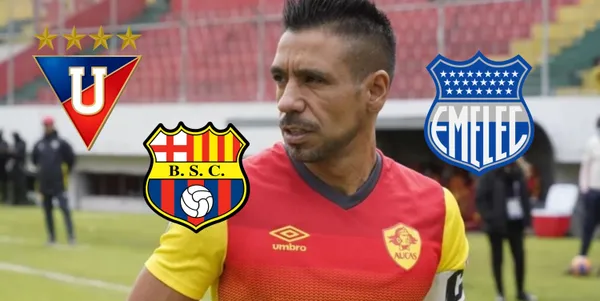 El jugador no continuará en Aucas para la siguiente temporada