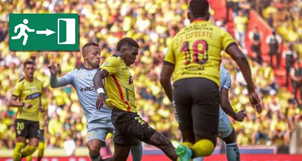 El jugador no convenció en la final entre Barcelona SC contra Aucas, y ya no lo renovarán por lo que dice adiós para el 2023