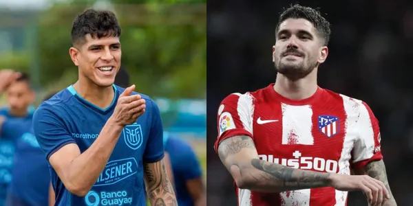 El jugador del Atlético de Madrid por poco se va a los golpes con Piero Hincapié