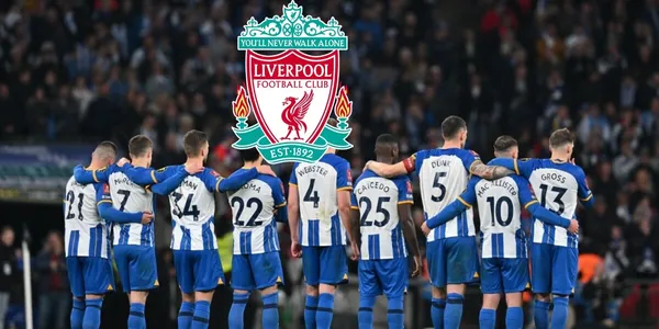 El jugador del Brighton que contrató el Liverpool