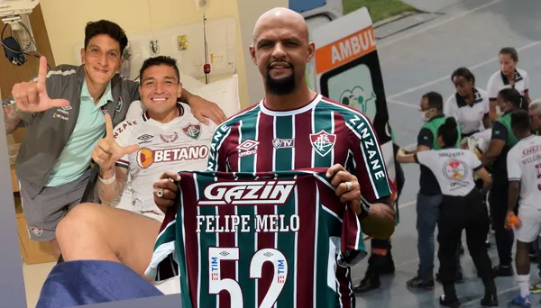 El jugador del Fluminense estuvo inconsciente luego de un fuerte choque contra el golero de Botafogo