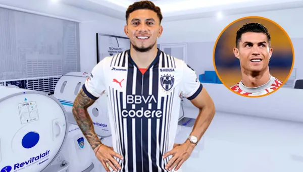 El jugador del Monterrey se compró una máquina para acelerar su recuperación y llegar al Mundial