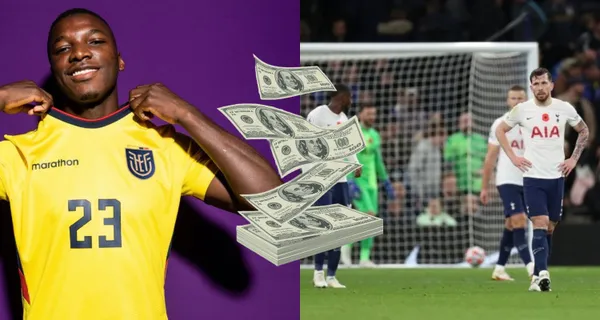 El jugador del Tottenham que no pudo contra Moisés Caicedo y terminó humillado