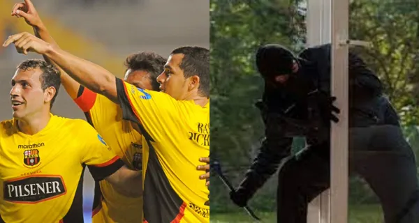 El jugador dio todo a la institución y anotó 30 goles en una temporada, pero en Barcelona SC no la pasó bien porque lo asaltaron