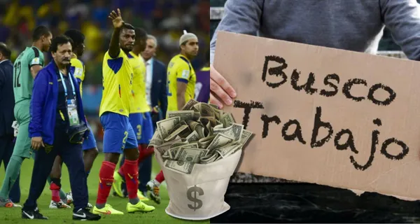 El jugador ecuatoriano se fue por el camino de los lujos y el dinero, ahora busca trabajo pese a haber jugado el Mundial con Ecuador