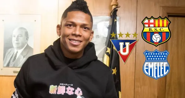 El jugador ecuatoriano no será tomado en cuenta en Peñarol y uno de los grandes lo necesita, por lo que podrían ponerle sobre la mesa 15 mil