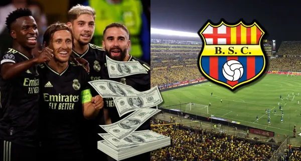 El jugador estuvo en un cotejo ante Barcelona SC y perdió, pese a que ahora ganó todo con el Real Madrid