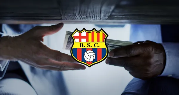 El jugador fue acusado de venderse en Barcelona SC, hoy lo presentan a lo grande