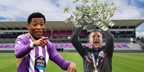 El jugador Gonzalo Plata podría cambiar de club, dejándole una gran fortuna a IDV