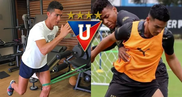 El jugador ha sorprendido en Liga de Quito por su estado físico, parecido al de Cristiano Ronaldo y tiene 32 años