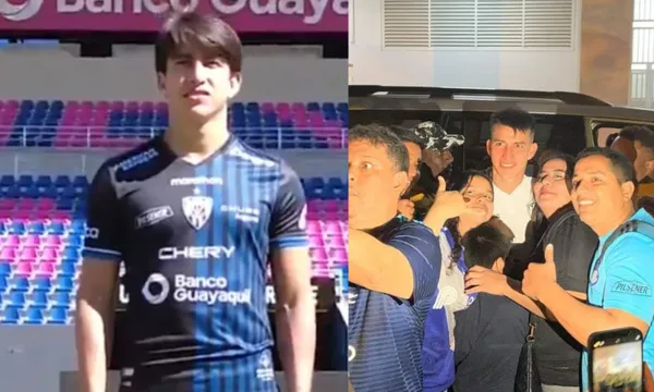 El jugador hizo el gol que le dio el triunfo a Independiente del Valle y sorprendió la reacción de la hinchada de Emelec