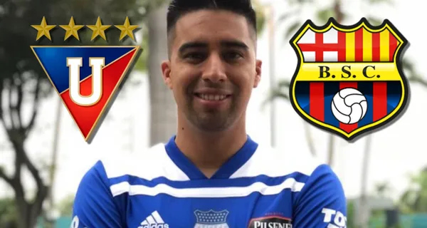 El jugador hizo historia en Barcelona SC y Liga de Quito, dos grandes del país, pero se rindió a los pies de Christian Noboa que es confeso hincha de Emelec