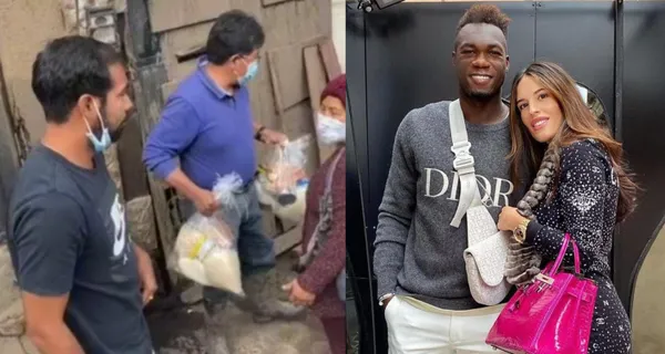 El jugador de Independiente del Valle se acercó a brindar ayuda para los afectados por el aluvión