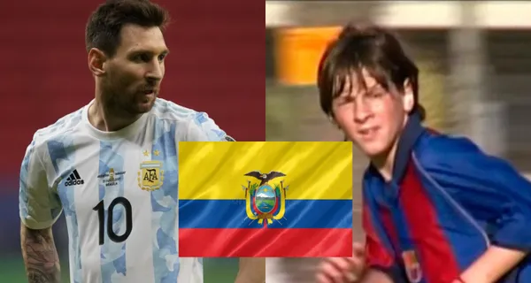 El jugador de la selección confesó que de niño jugaba con Messi