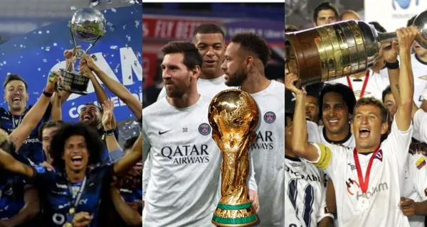 El jugador levantó la copa del mundo y se puso la camiseta de PSG, ahora elogió el fútbol ecuatoriano