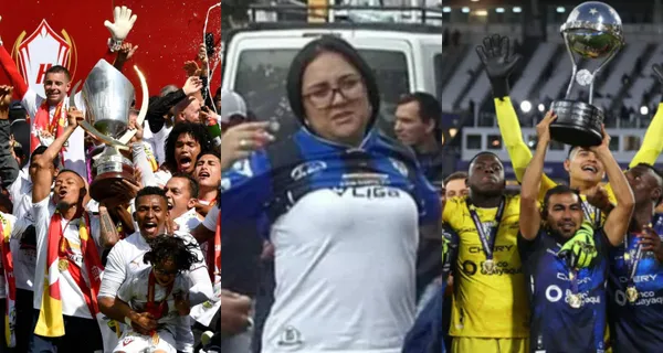 El jugador levantó un título con Liga de Quito pero tras ganar ver que Independiente del Valle ganó la Sudamericana, lo festejó por todo lo alto