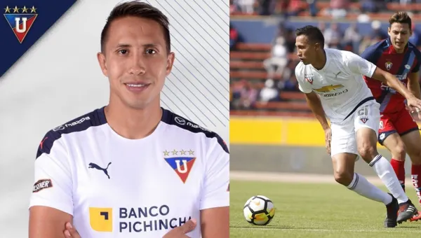 El jugador de Liga de Quito habló luego del triunfo ante Emelec por la Liga Pro