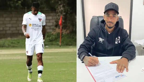 El jugador de Liga de Quito manifestó su malestar por como lo han tratado en el conjunto capitalino