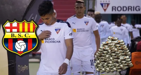 El jugador de Liga de Quito que Barcelona SC le tiene puesto el ojo y se lo va a llevar para la siguiente temporada