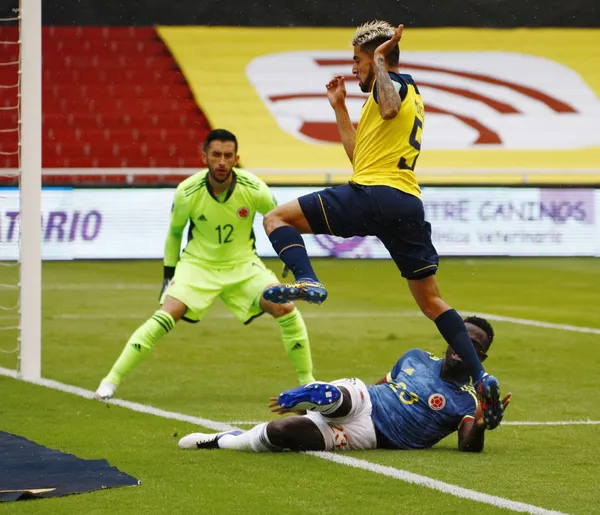 El jugador de Liga de Quito se puso por primera vez la camiseta de la selección ecuatoriana