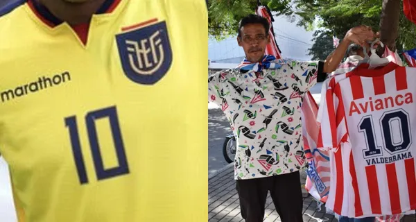 El jugador llevó la 10 de la Selección Ecuatoriana y se puso su marca de ropa deportiva