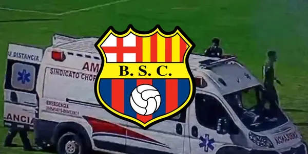 El jugador de Orense que tuvo pasado en Barcelona SC mandó un crack al hospital