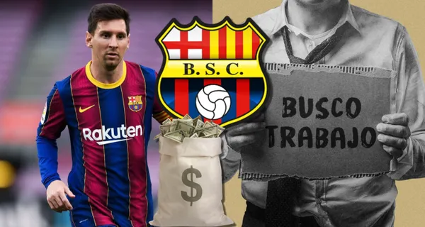 El jugador pudo enfrentarse al FC Barcelona pero le fue mal con el Ídolo del Ecuador y ahora busca trabajo