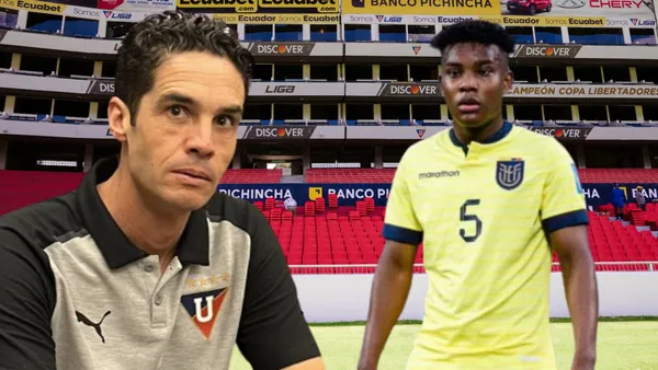 El jugador que comería banca con el regreso de Óscar Zambrano (Foto tomada de: La Red/El Telégrafo/LDU)