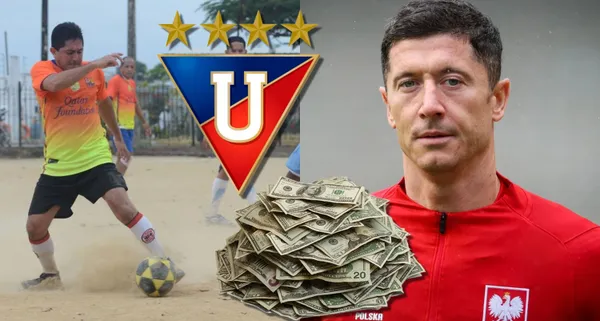 El jugador que estuvo en Liga de Quito, iniciando desde abajo, gracias a su buen juego terminó rivalizando con Lewandowski uno de los mejores delanteros del mundo
