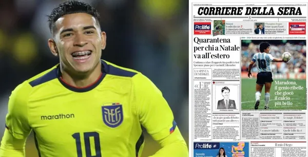 El jugador que fascinó a la prensa italiana