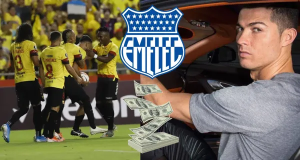 El jugador que no le importó ganar una fortuna en Barcelona SC por ser hincha de Emelec y ahora tiene el carro de Cristiano Ronaldo