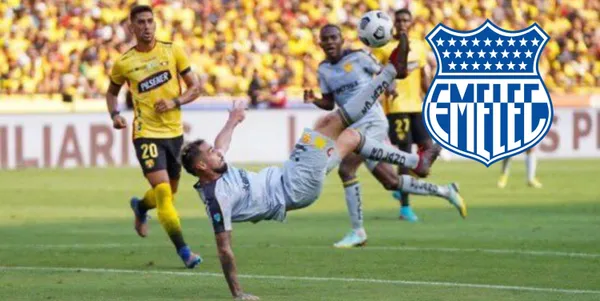 El jugador que parece de Emelec por el perjuicio que le hizo a Barcelona SC