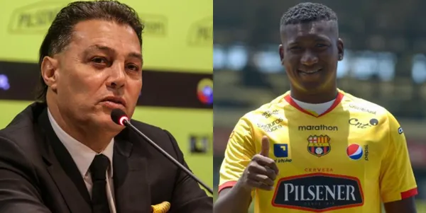 El jugador quiere volver a Barcelona SC, pero Alfaro Moreno lo tiene vetado